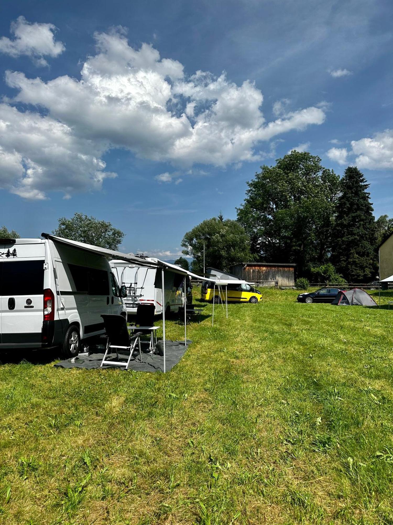 Готель Hubmoar Camping Spielberg Spielberg Bei Knittelfeld Екстер'єр фото